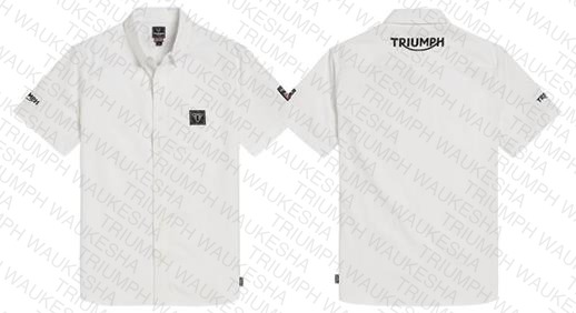Short Sleeved Oxford Shirt - Mens