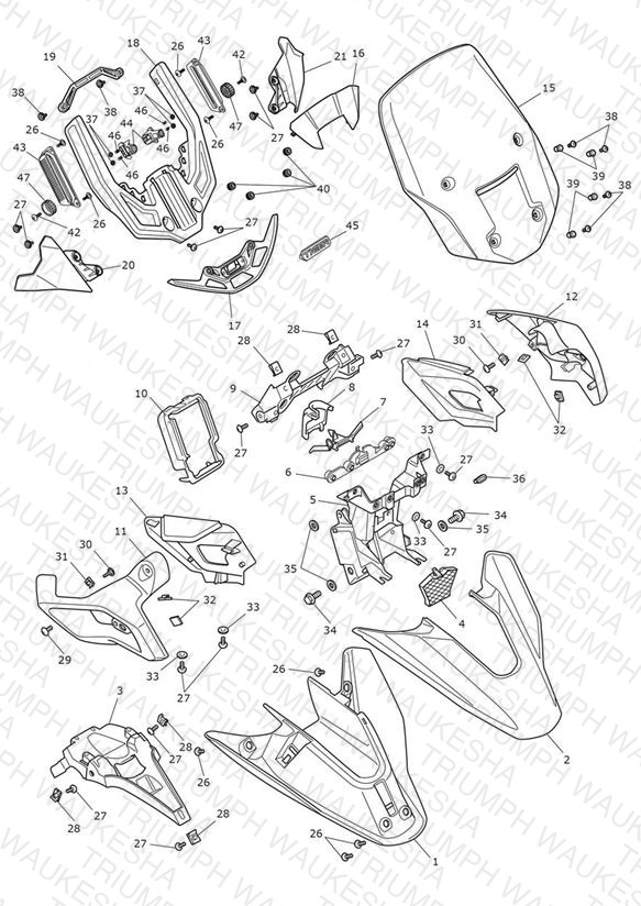 Cockpit, Subframe & Screen