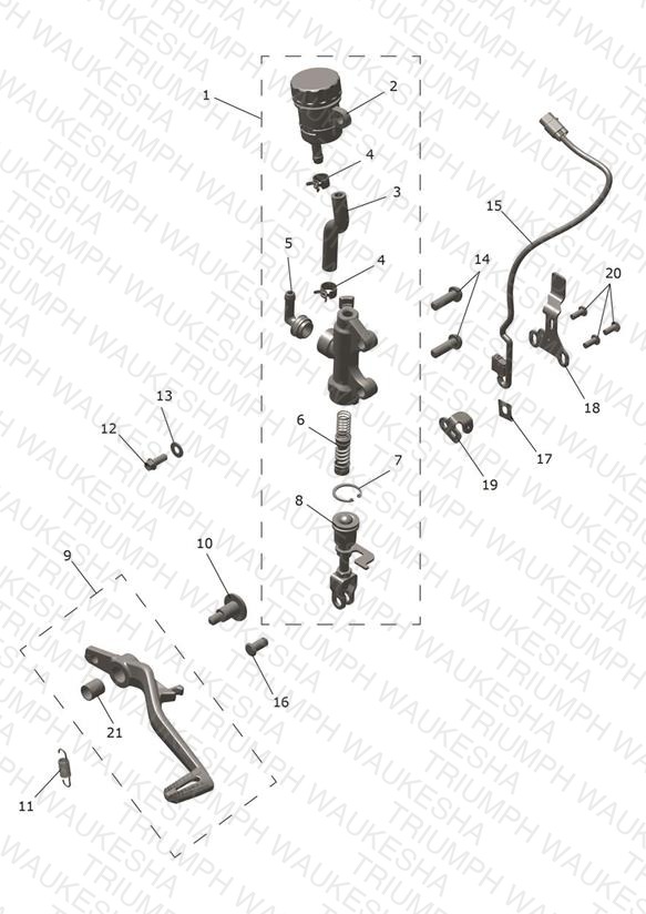Rear Brake Master Cylinder