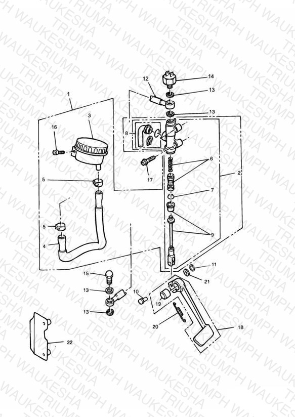 Rear Brake Master Cylinder