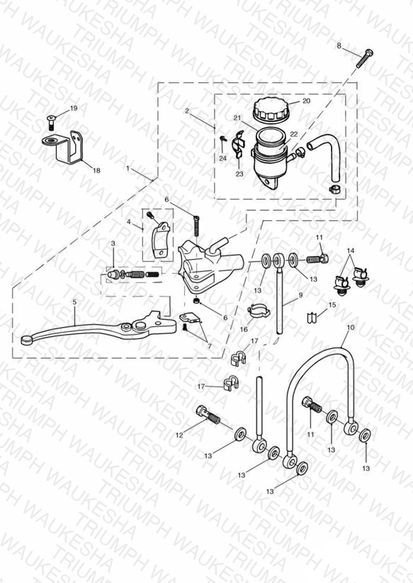 Front Brake Master Cylinder