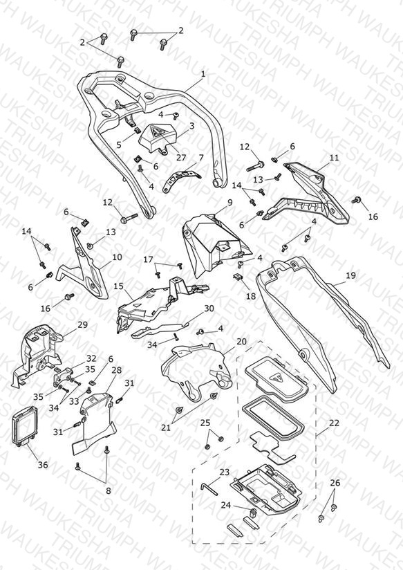 Rear Bodywork & Grabrack
