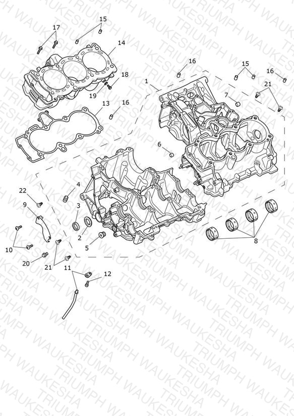 Crankcase & Fittings