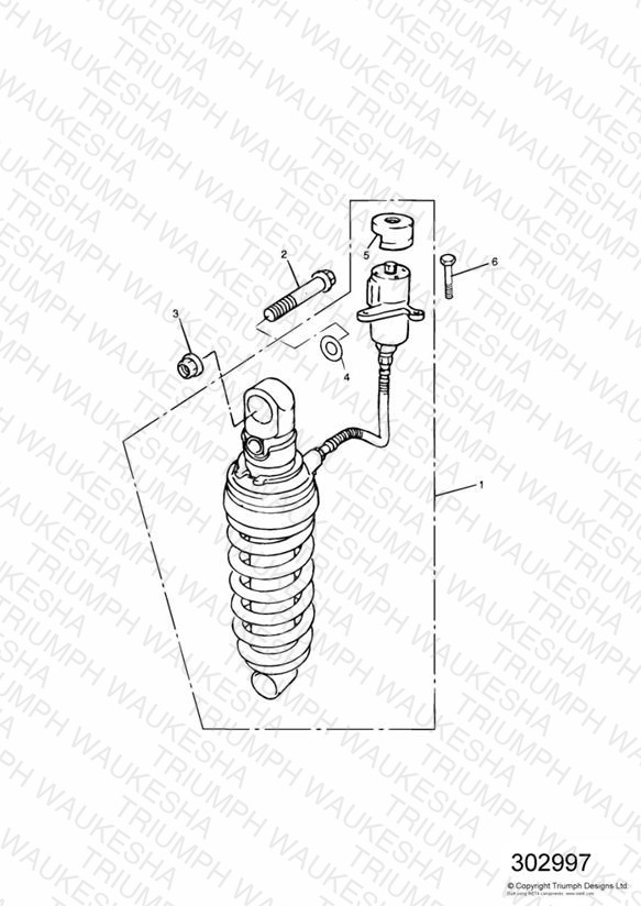 Rear Suspension Unit Sprint Executive