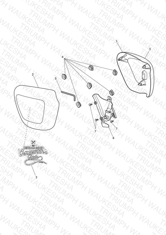 Side Fairing Panels - DGR Edition Only