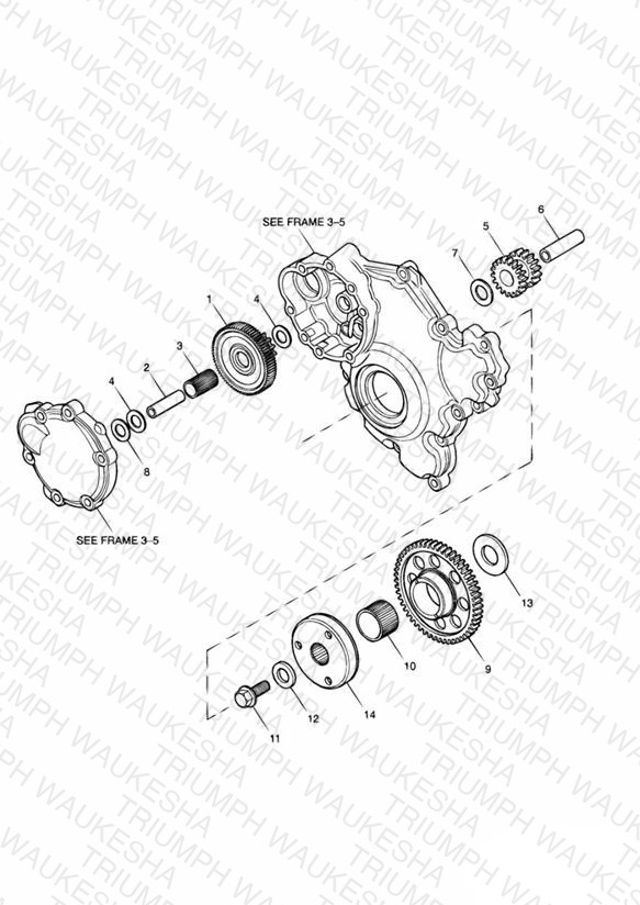 Alternator/Starter Drive Gears