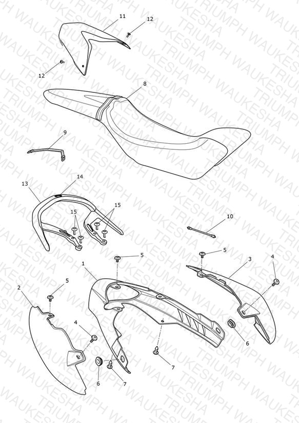 Rear Bodywork & Seat