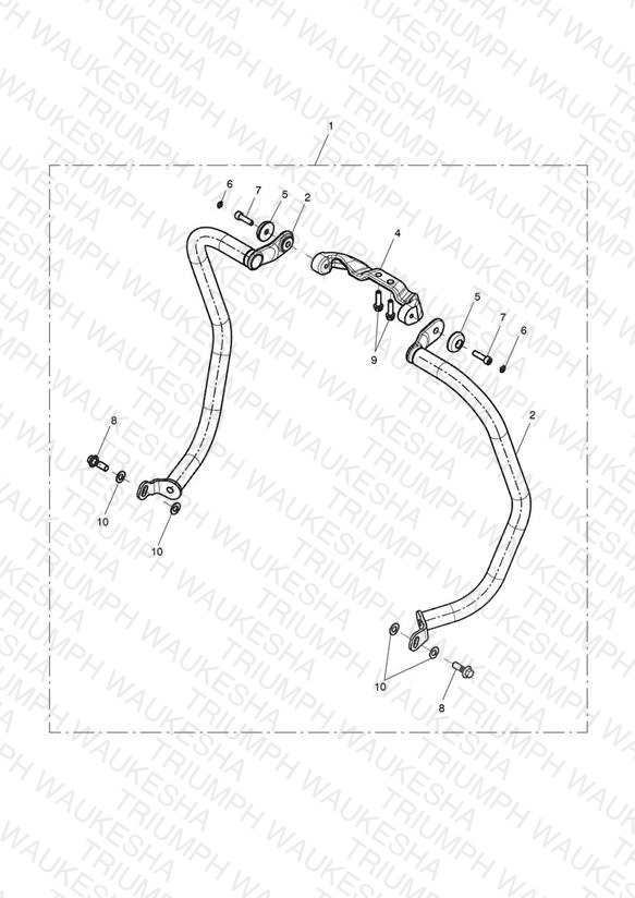 Dresser Bar Kit, Front