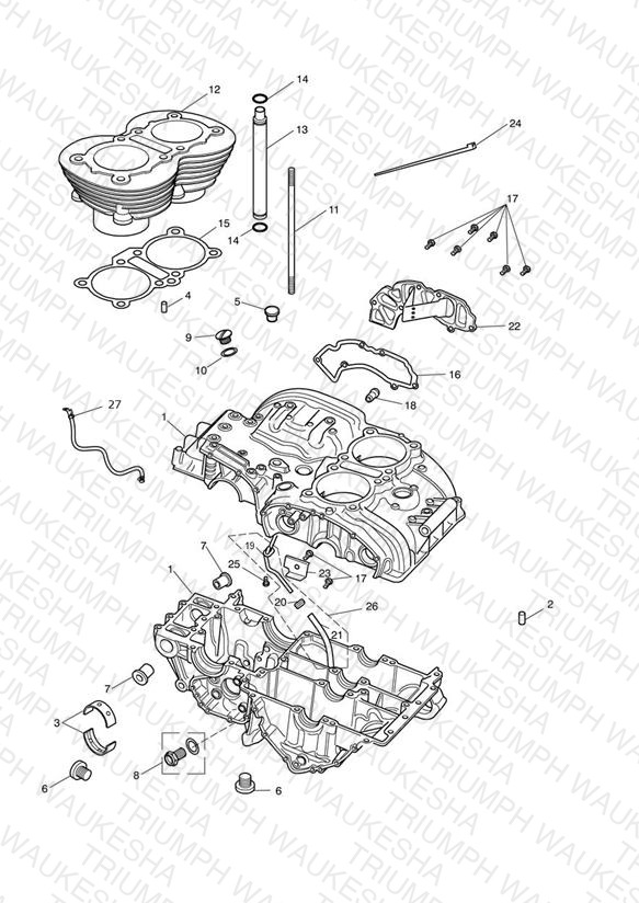 Crankcase & Fittings