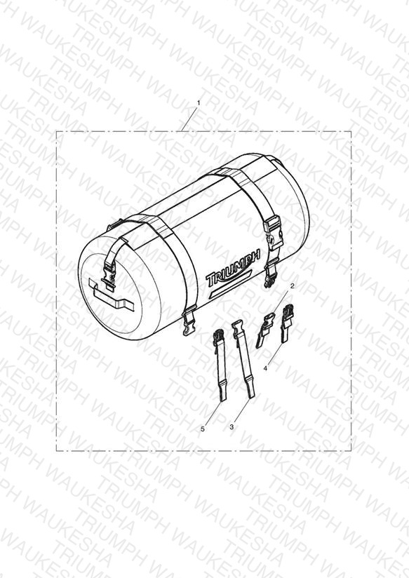 Rollbag, 43L