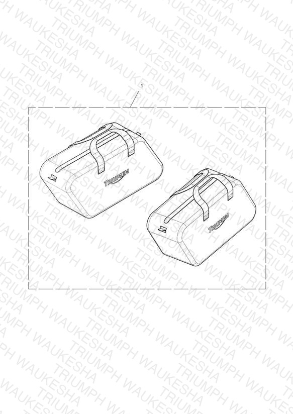 Inner Bag, Pannier, Pair