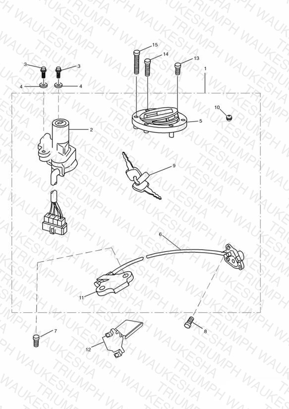 Ignition Switch/Seat Lock