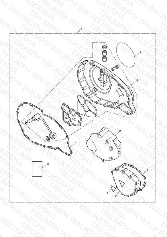Chrome Engine Cover Kit