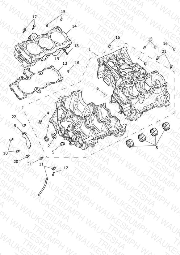 Crankcase & Fittings