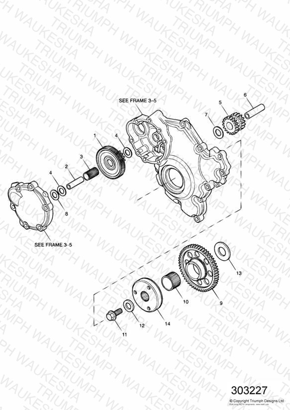 Alternator/Starter Drive Gears