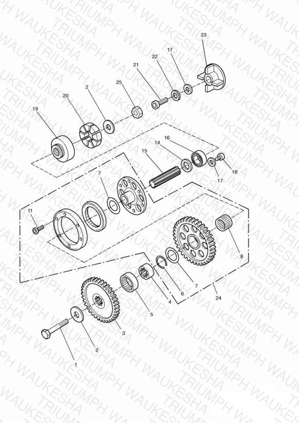 Alternator/ Starter Drive Gears