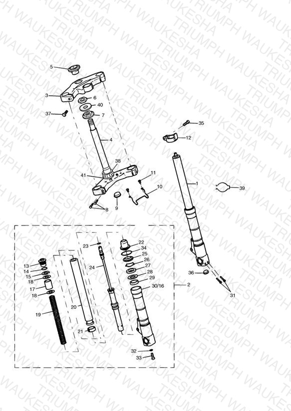 Front Forks and Yokes