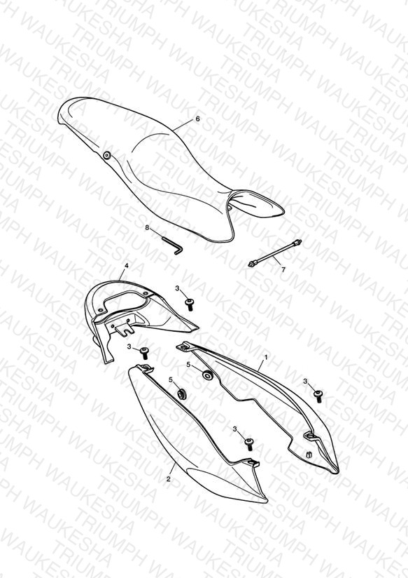 Rear Bodywork & Seat