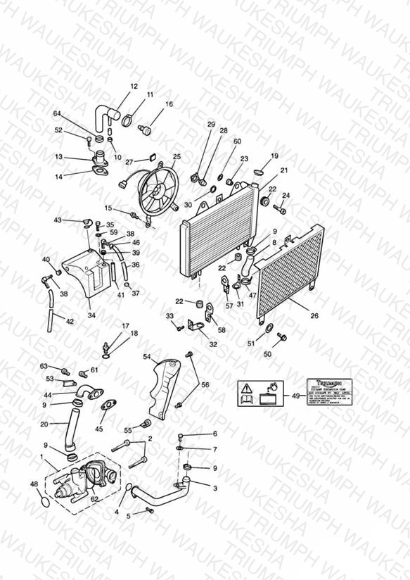 Cooling System 3 Cylinder