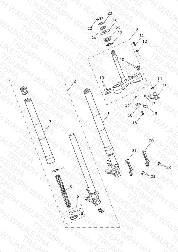 Front Forks & Yokes