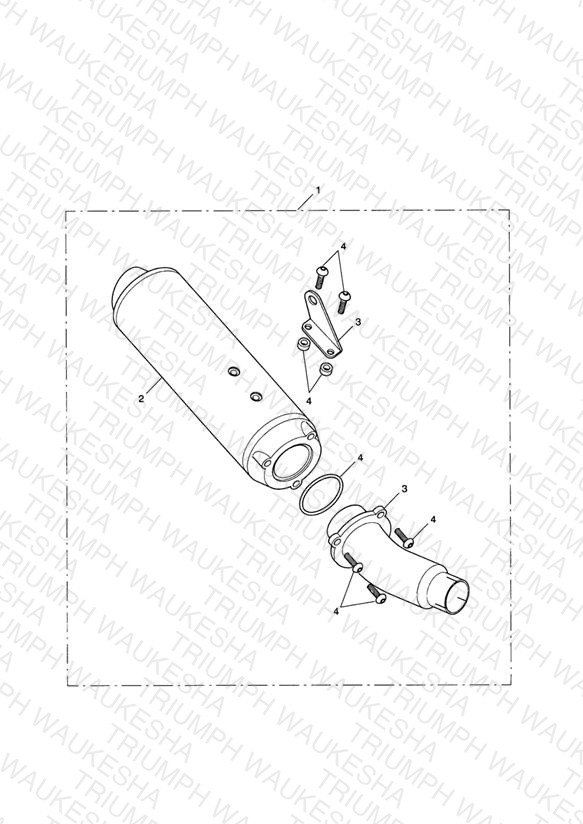 Silencer Kit, CF, Type 1A