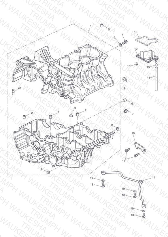 Crankcase & Fittings