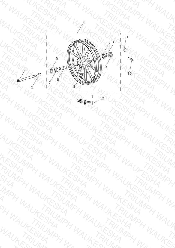 Front Wheel - Cast