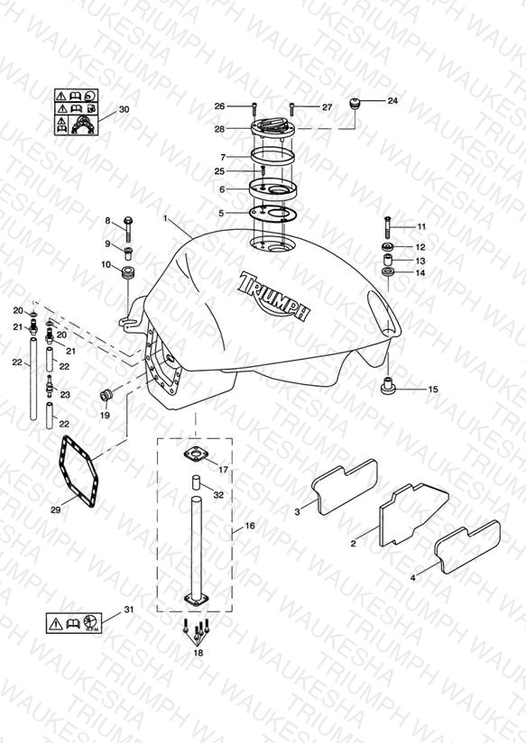 Fuel Tank and Fittings