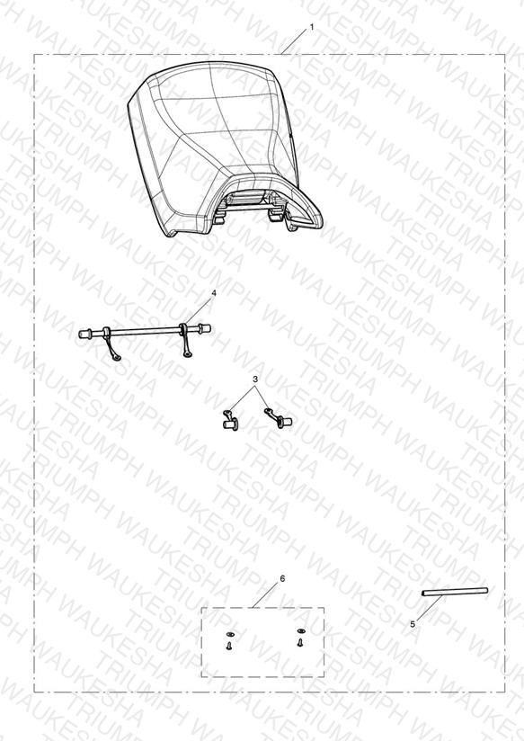 Rider Seat Assy, High