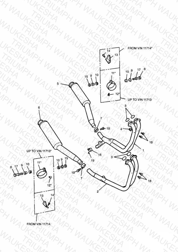 Exhaust System 4 Cylinder
