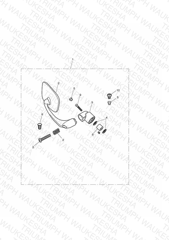 Bar End Mirror Kit