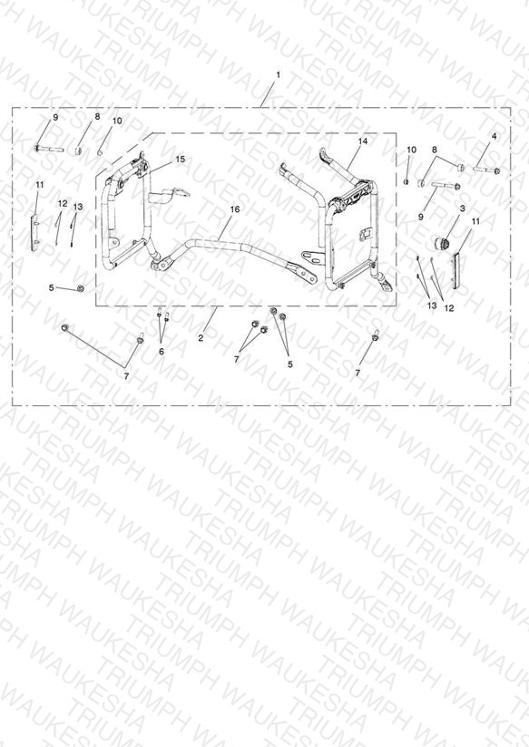 Mounting Kit, Panniers