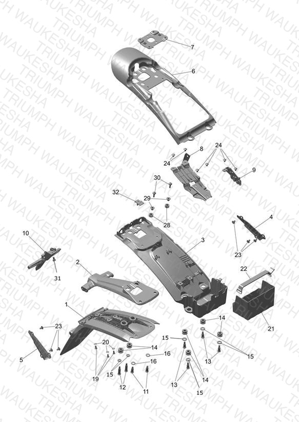 Rear Mudguard