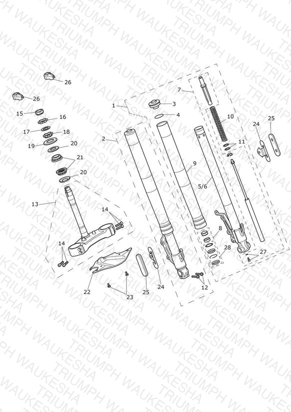 Front Forks & Yokes