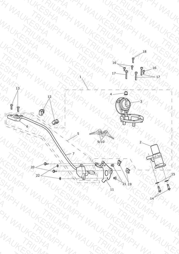 Ignition Switch & Lock Set