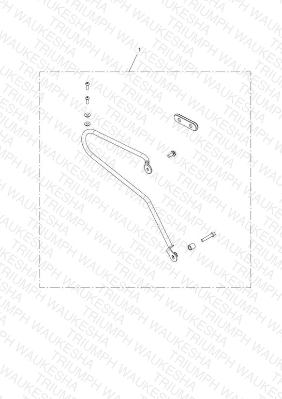Pannier Rail Kit, LH