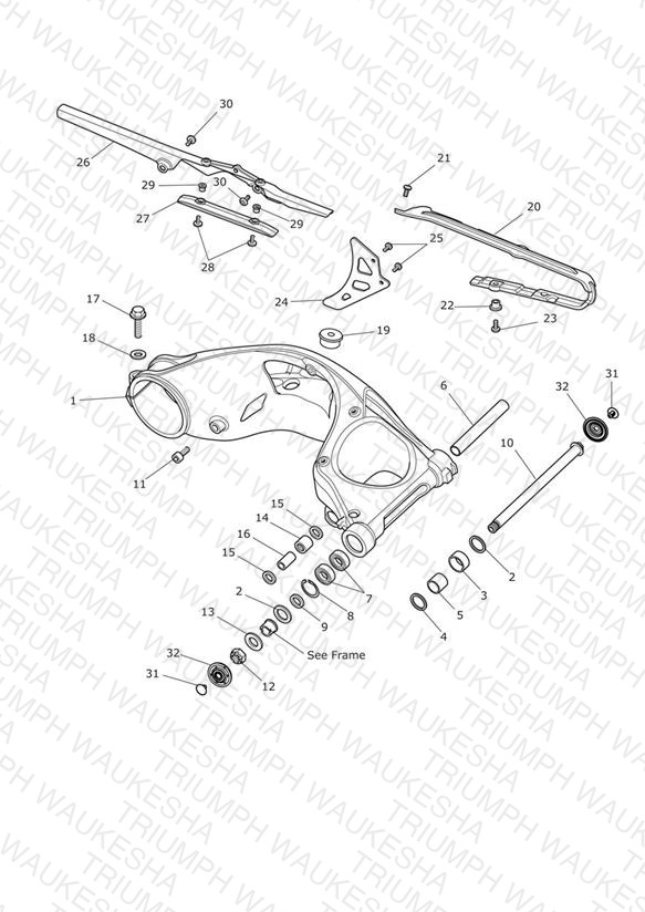 Rear Swingarm