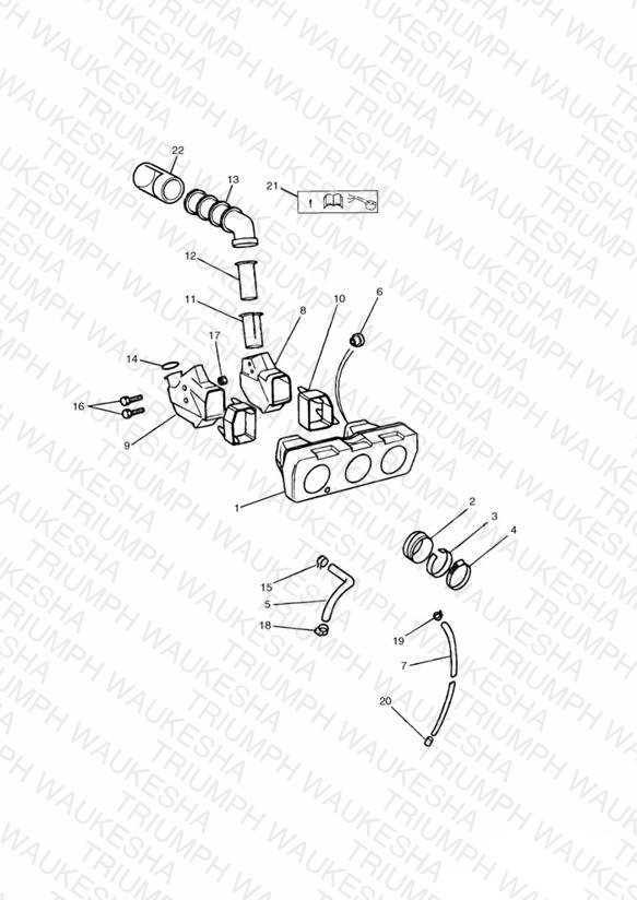 Airbox 3 Cylinder - US CAL
