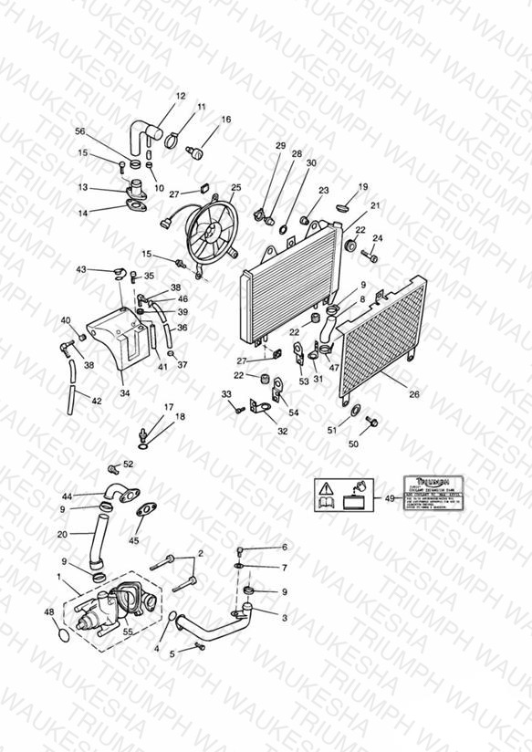Cooling System 4 Cylinder