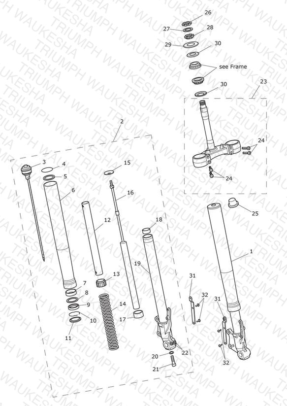 Front Forks & Yokes