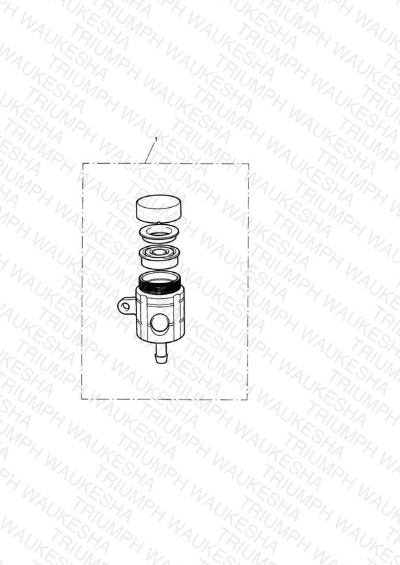 Reservoir, Brake, Rear, Type 1