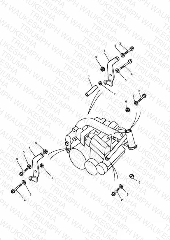 Linkage Carrier/Engine Mounting Bolts