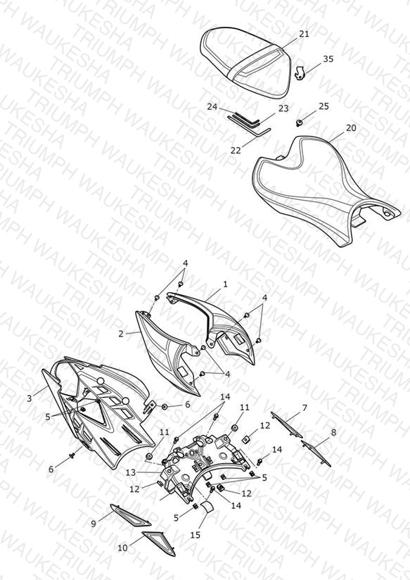 Rear Bodywork & Seat