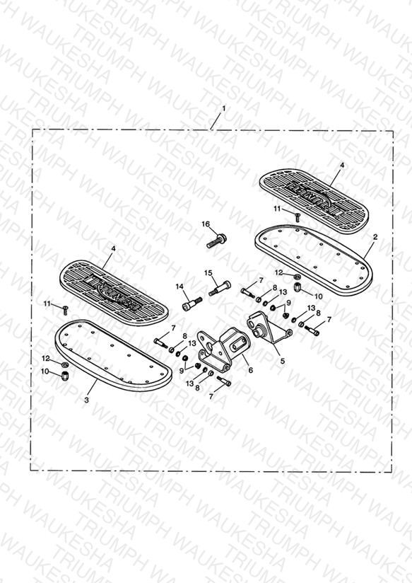 Footboard Kit