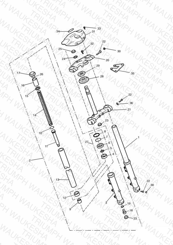 Front Forks and Yokes  » 42274