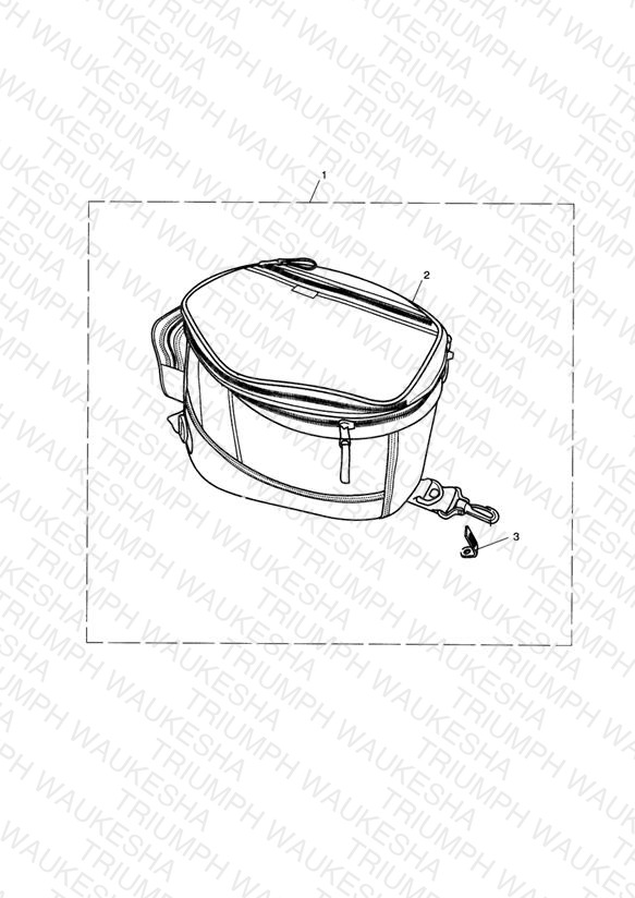 Magnetic Tank Bag Kit
