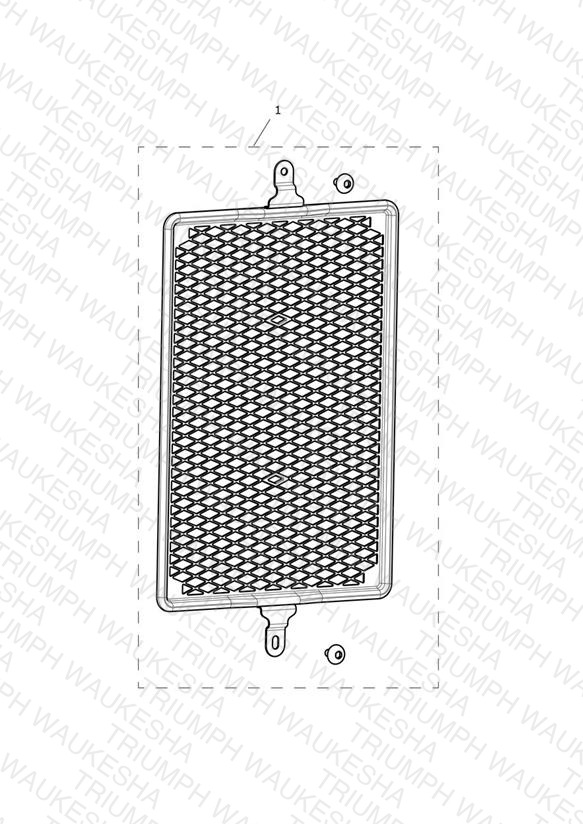 Radiator Guard Kit, Large