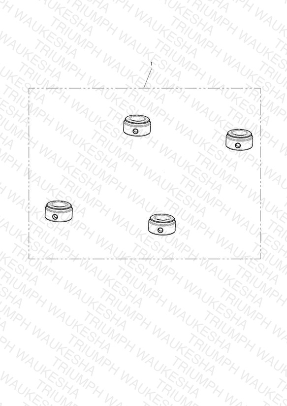 Head Bolt Cover Kit, Black