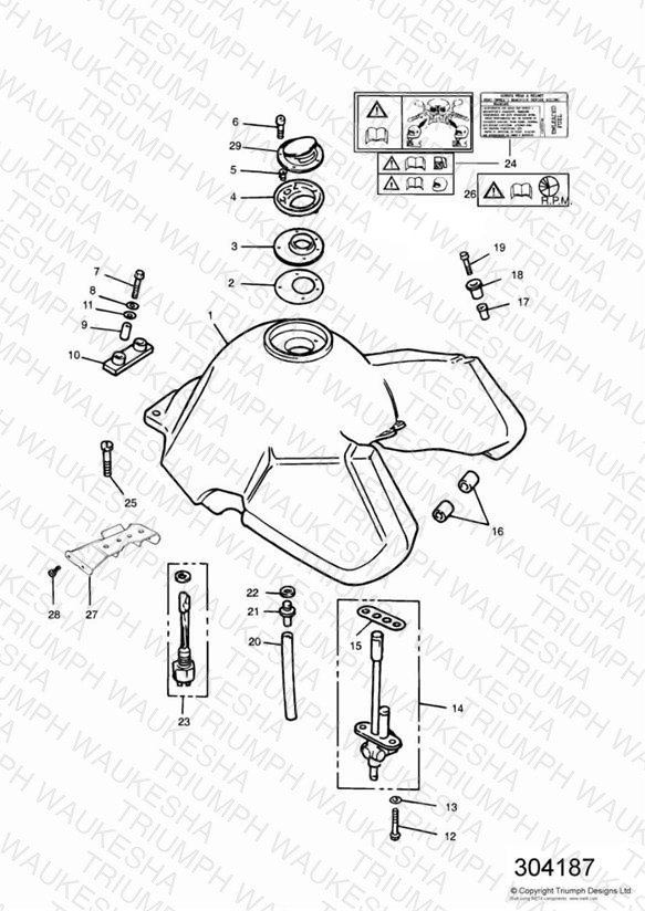 Fuel Tank and Fittings