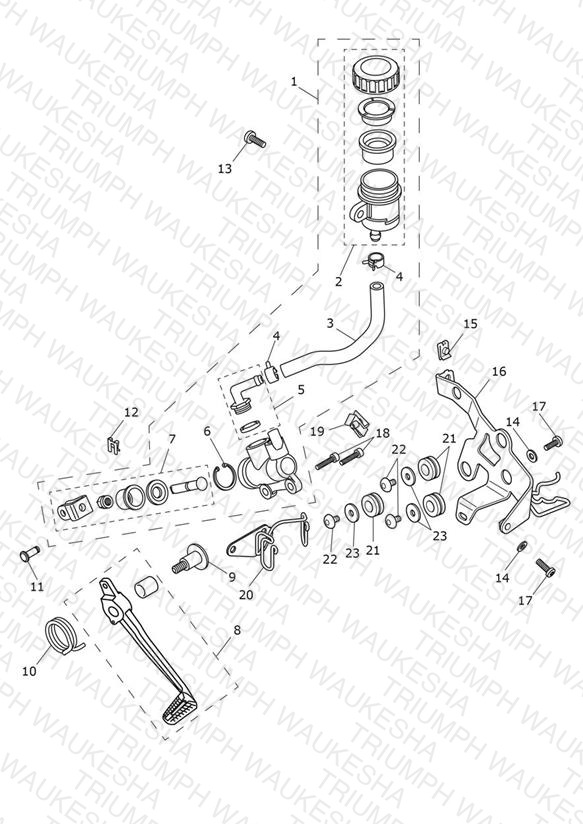 Rear Brake Master Cylinder